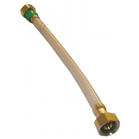 Larsen Supply Co .5 in. IPS x .5 in. IPS x 48 in. Plastic Supply Flex Hose Connect 200794